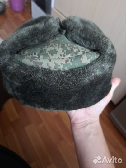 Шапка военная зимняя вкпо