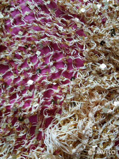 Платки (косынки) с паетками и блестками