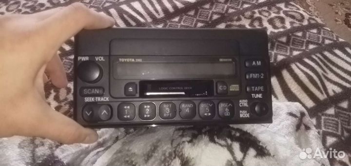 Магнитола с toyota заводская