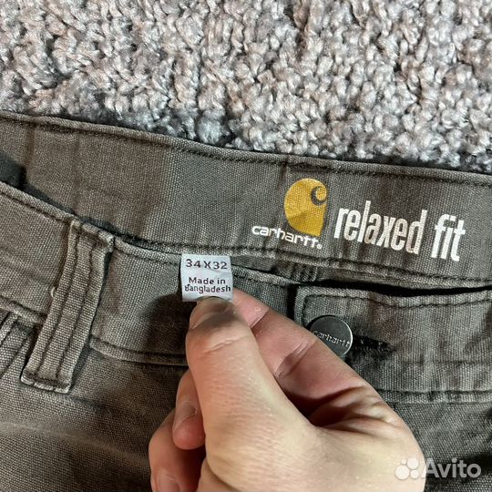 Штаны carhartt loose fit оригинал