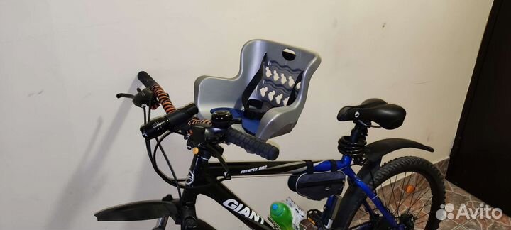 Детское велокресло переднее