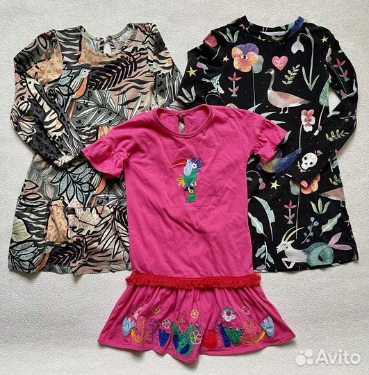 Пакет одежды для девочки, р-р 122