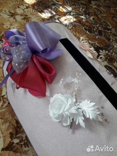 Свадебный сундучок для сбора денег