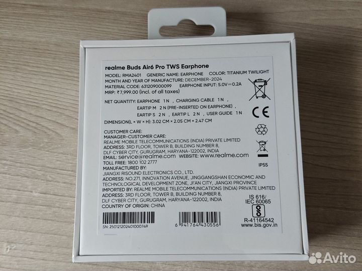 Realme buds air 6 pro