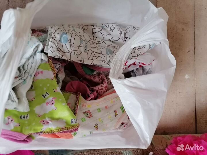 Детская одежда для девочек пакетом