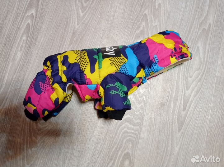 Зимний комбинезон на маленькую собачку