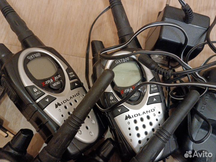 Рации Motorola и Midland на запчасти