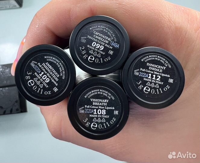 Rouge bunny помада матовая velvet 109 112