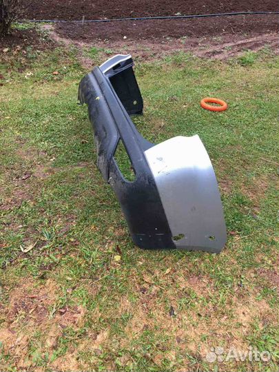 Задний бампер на mitsubishi pajero sport 2