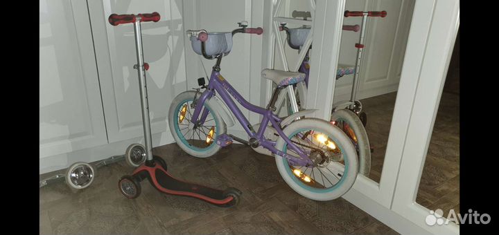 Детский велосипед для девочки