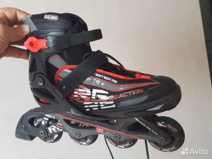 Роликовые коньки раздвижные