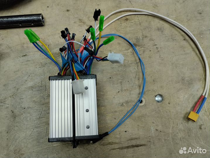 Мотор колесо, аккумулятор, зарядка, контролер, газ