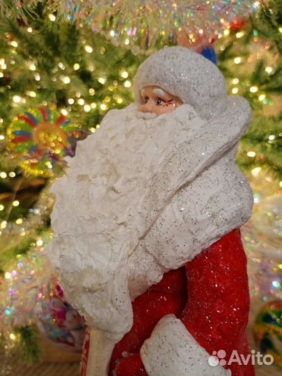 Ватные Дед Мороз и Снегурочка