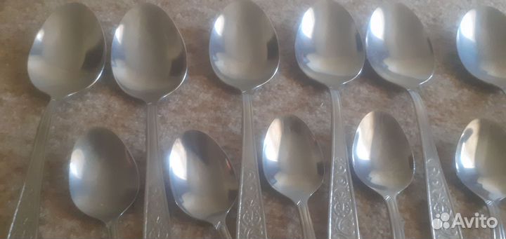 Столовые приборы СССР нержавейка.Цена за все