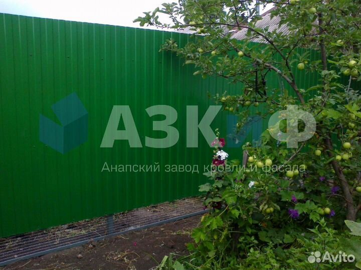 Профнастил/профлист для забора от производителя