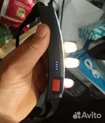 Налобный фонарь аккум.новый