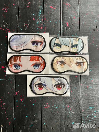 Маска для сна аниме