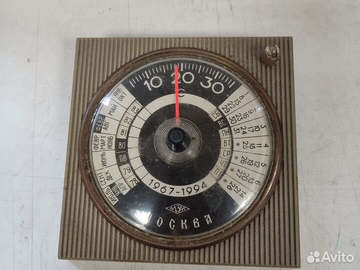 Термометр календарь Москва