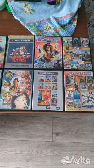 Двд диски фильмы, мультфильмы