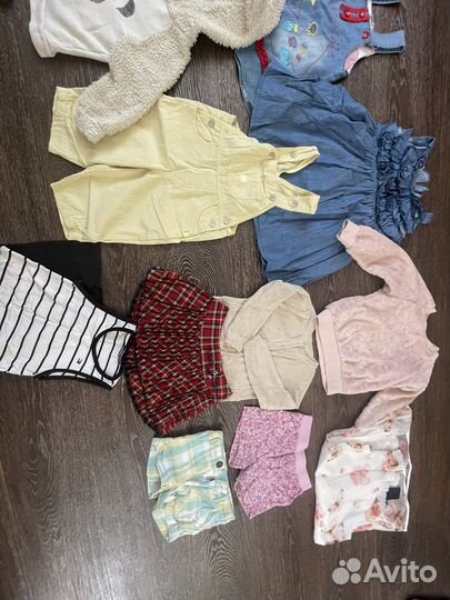 Вещи пакетом на девочку