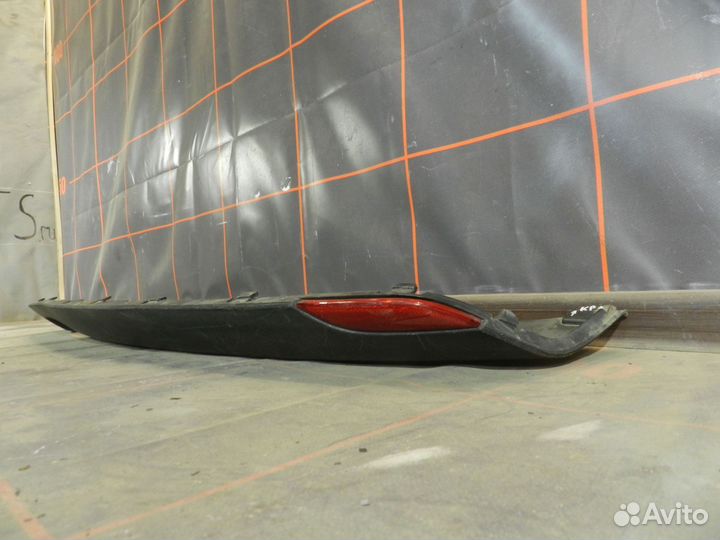 Спойлер бампера заднего - Audi A1 (2010-2016г.в.)