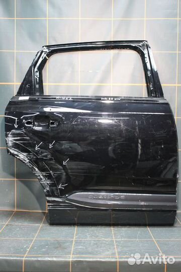 Дверь задняя правая - Audi Q7 4L