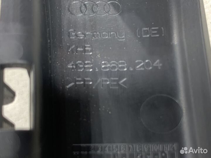 Облицовка передняя средняя правая Audi A7 4G