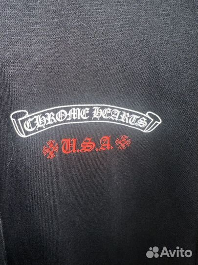 Chrome hearts usa zip hoodie