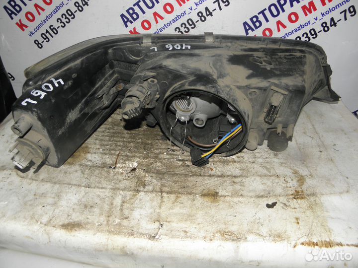 Фара левая Peugeot 306 2000 5501124lldem