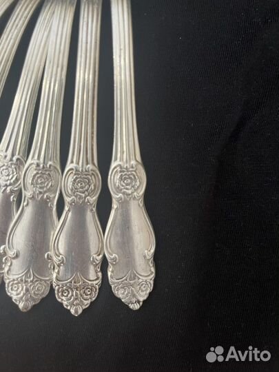 Набор мельхиоровых вилок СССР