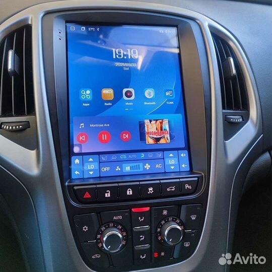 Opel Astra j, android 2/32 вертикальный экран
