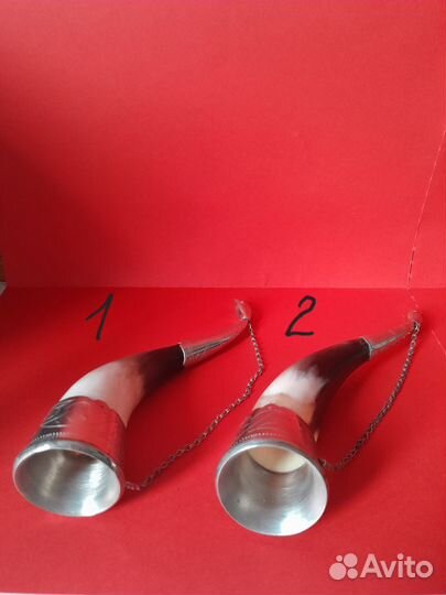 Рог изобилия СССР(кость,мельхиор)винтаж