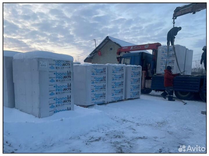 Газобетонные блоки газоблок Bonolit