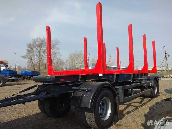 Прицеп лесовоз (сортиментовоз) МАЗ 837810-020, 2022