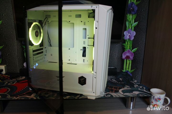 Корпус Rare Minicase MS2 WG White + 4 кулера