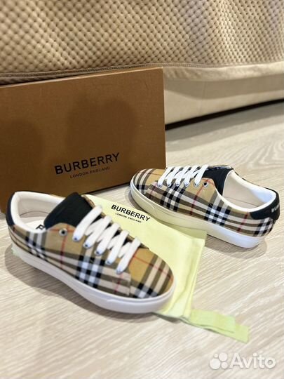 Burberry кеды женские