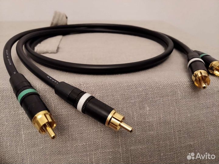 Кабель canare L-2T2S. 2rcax2rca 1м