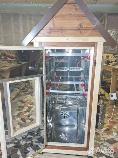 Коптильня горячего и холодного копчени 220уд