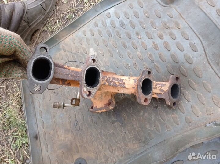 Выпускной коллектор ауди 80 б3 1.8
