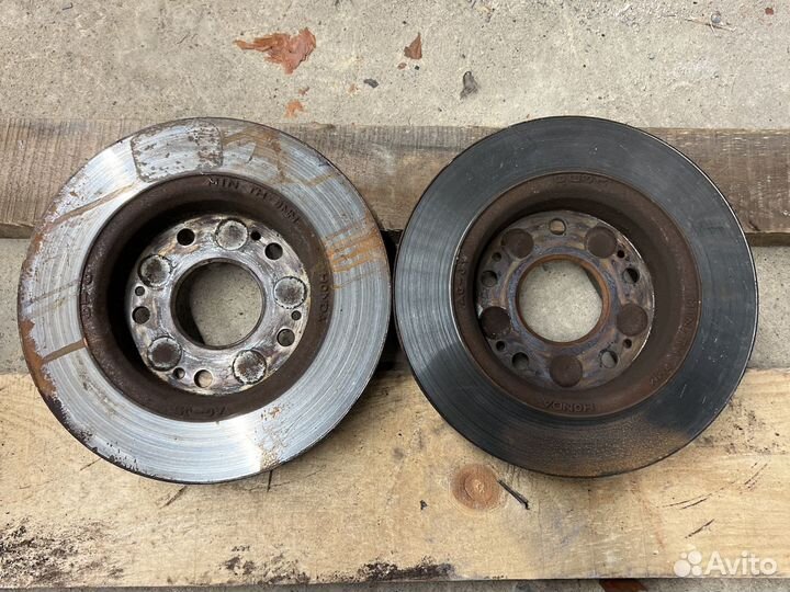 Honda accord 7 задний тормозной диск