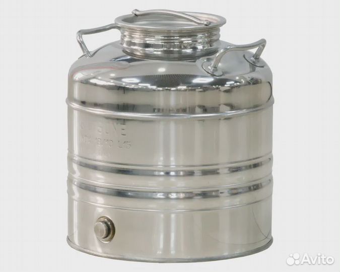 Традиционная бочка (бидон) 15 л с краном