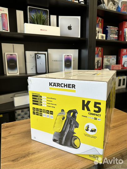 Мойка высокого давления karcher к 4 compact новый