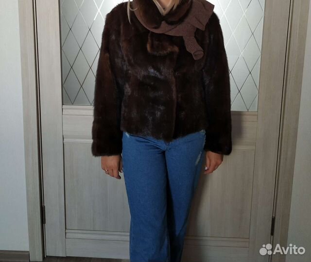 Куртка норковая авто-леди, б/у в отличном состояни