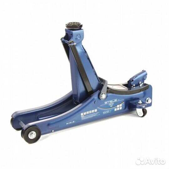 Домкрат Stels подкатной, 2 т, Low Profile, 80-380