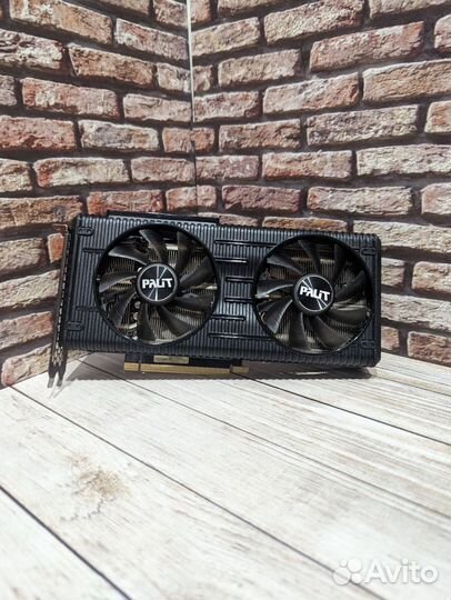 Видеокарта Palit rtx3060ti Dual (samsung)