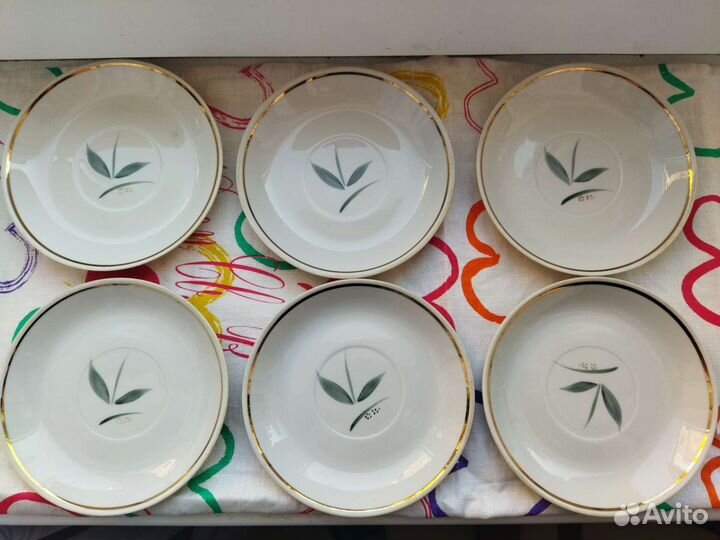 Чайный сервиз маки СССР