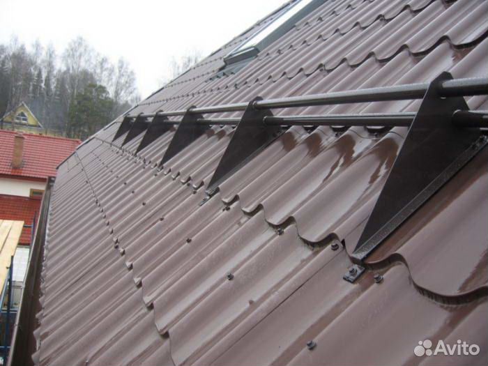 Водостоки, снегозадержатели