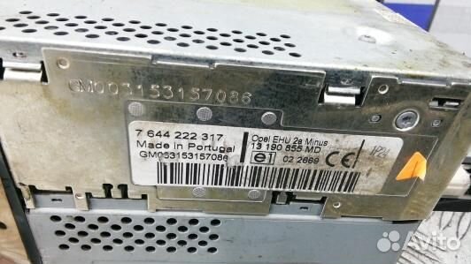 Магнитола opel meriva A (CBE03I401)