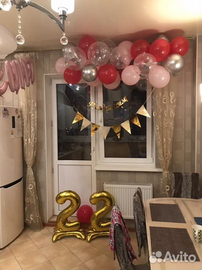 Украшение комнаты на праздник