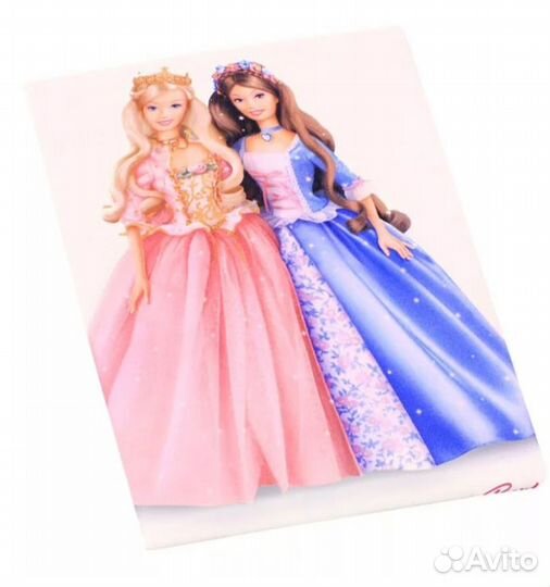 Новые шторы в детскую Барби